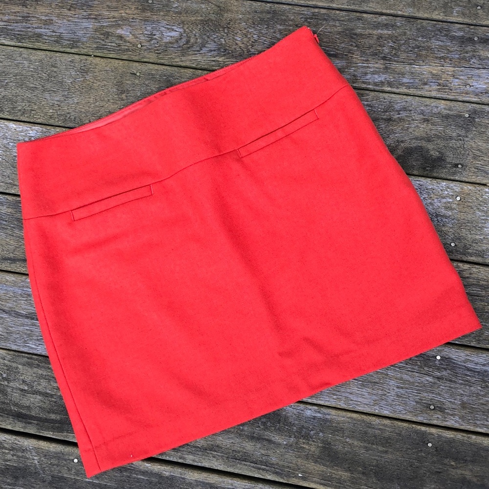 Gap | Rustic Orange Wool Mini Skirt